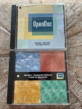 Apple OpenDoc Lot W/SOM 1994 Developer Release & 1995 Component Toolkit Mac CD picture