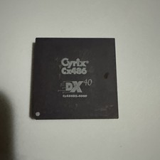 Cyrix Cx486DX-40GP CPU - 40MHZ - Socket 3 - TESTED  picture