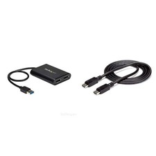 USB 3.0 to Dual DisplayPort Adapter for Mac & Windows – 2 Monitors picture