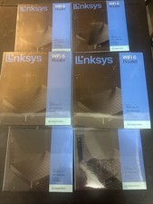 11 Pack Linksys Classic Micro Pro 6 AX & AC5400 Dual Band WiFi 6 Router, Black picture