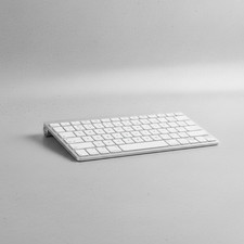 OMOTON Bluetooth Keyboard Compact Wireless Keyboard Compatible W/ Mac White picture