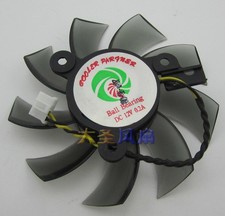Graphics Card Fan Blade Diameter 74mm 2-wire 4P Plug For ZOTAC 9800gt picture