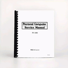 NEC PC-8201 Portable Computer Vintage Service Manual picture