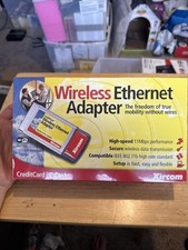 Xircom Credit Card Ethernet Adapter PC Card  Model CWE1120 NEW SEALED picture