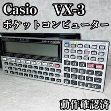 CASIO VX-3 Pocket Computer CASL-C Language Retro Programmable Device Tested picture