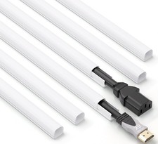 Stylish 85in Paintable Cord Hider - Perfect for Hiding Cables Responsibly picture