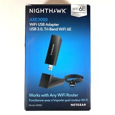 NETGEAR Nighthawk WiFi 6E USB 3.0 Adapter A8000 Tri-Band Wireless Gigabit Speed picture