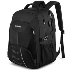 Extra Large Backpack for Men 55L,18.4Inch Travel Laptop 18.4 inch, Black picture