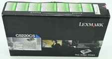 Genuine Lexmark C5220CS Cyan Toner Cartridge (Brand New OEM) picture