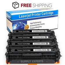 4PK CC530A Black Printer Toner for HP LaserJet CP2025N CM2320NF picture