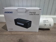 Jadens Thermal Label Printer JD-268BT Wireless Bluetooth 4x6 Black (360) labels picture