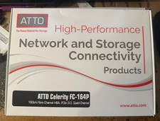 Brand New  ATTO Celerity FC-164P 16Gb/s Fibre Channel HBA, PCle 3.0, Quad-Channe picture