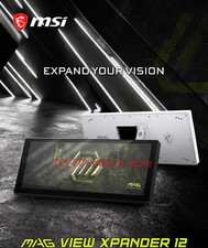 MSI MAG VIEW XPANDER 12 IPS Secondary Display Screen 12.3 inches for PC Case picture