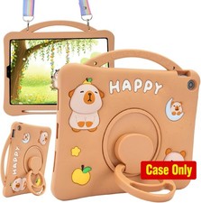 Cute 3D Silicone Case for iPad 9th/8th/7th Gen 10.2 Inch - Kickstand, Adjustable picture