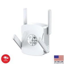 2400Mbps WiFi 6 Extender Signal Booster - 10K Sq.Ft Coverage w/5X Faster Inte... picture