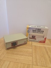 Vintage PC Concepts 2-Way Data Switch Box #41622 DB25 Female AB Switch - NOS Box picture