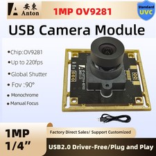 720p 220fps Global Shutter OV9281 USB Camera Module 90° External Trigger Web Cam picture
