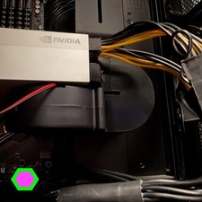 Nvidia A100/A800/CMP 170HX Blower Bend + fan picture