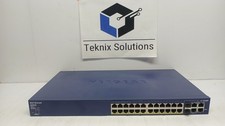 NETGEAR FS728TP 24-Port PoE Smart Switch *TESTED WORKING* *READ* picture