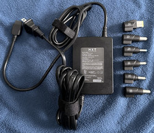 NXT TECHNOLOGIES 90W Universal Laptop Charger 19V 4.74A NX55108 DRAC90S picture