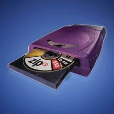 Iomega Zip 650 MB Reader CD-R/RW External USB Drive Missing Pwr/USB Cables READ picture