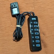 Atolla 7-Port Powered USB Hub 3.0 Splitter With Dedicated Charging Port picture