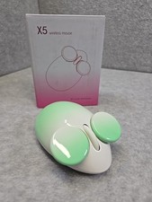 Mouse Shaped Wireless Mouse For Computer BT+2.4g 2H Green picture
