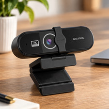 2K QHD Webcam 5MP Autofocus USB Camera w/ Mic for PC Laptop Video Call NEW picture