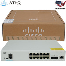 Cisco Refresh C1300-12XT-2X Catalyst RJ-45 Multi-Gig SFP+ Managed Network Switch picture