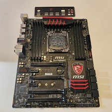 Broken MSi X99S GAMING 7 LGA 2011-v3 ATX Motherboard Missing/Bent Pins picture