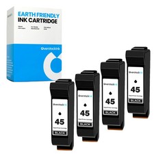 OSI 4PK Compatible HP 45 Cartridges for DeskJet 1100 1200 1250 1600 6122 6127 picture