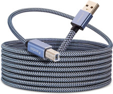 Printer Cable 25 Ft Long USB Printer Cord 2.0 Type a Male to B Male Printer S.. picture