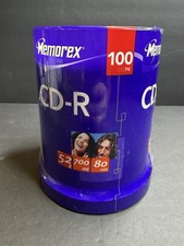 Memorex CD-R 52 x 700MB 80 Minute 100 Pack Blank Discs Audio New picture