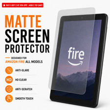 Amazon Fire All Models Hydrogel Screen Protector Matte Anti-Glare picture