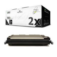 2x Compatible HP Q5950A 643A Black Toner for HP Color LaserJet 4700 picture