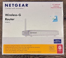 NEW IN BOX NETGEAR WGR614 Wireless-G ROUTER 54 Mbps 4-Port 802.11g UNUSED picture