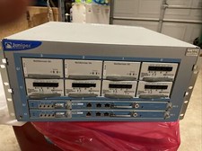 JUNIPER M10i-AC-4GE-MS100, 5 x PE-4GE-TYPE1-SFP-IQ2E & 2x RE-B-1800X1-4G-S-A  ++ picture