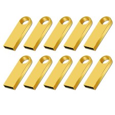 Lot 50PCS 1/2/4/8/16GB Metal USB Flash Drive Memory U Stick Storage Custom Logo picture