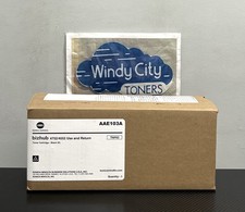 Konica Minolta TNP63/TNP64 Black AAE103A/AAE1011 Genuine Toner 25k pg 4052/4752 picture