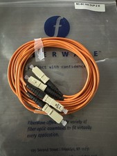 2M SC-SC MM Duplex 62.5/125 Fiber Patch Cable picture