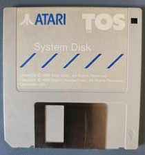 Vintage Atari ST TOS Boot Disk 1985 CA026061-001 TESTED & WORKING picture