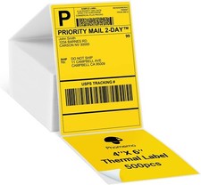4x6 500/1000PCS Direct Thermal Shipping Labels VRETTI MUNBYN Phomemo LOT picture