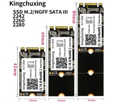 Kingchuxing 512 1TB 2TB M.2 NGFF SSD 2280 2242 2260 SATA Solid State Hard Drive picture