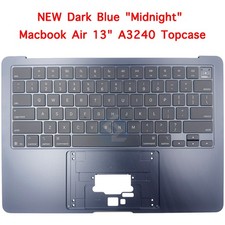 New Dark Blue US Keyboard Topcase Battery 0303S Macbook Air 13