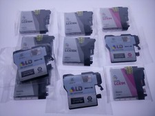LD-LC61 BULK 7 Black & 3 Magenta Ink Cartridge Brother Printer 10 Pack LD LC61 picture