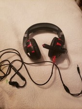 RUNMUS K2 Pro Gaming Headset - Black/Red Professional Gaming Headphones picture