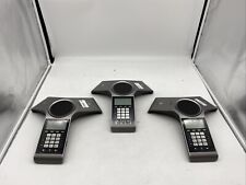 Lot of 3 Yealink CP920 Conference IP Phone Touch - Classic Gray - Verizon Tested picture
