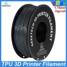 Geeetech TPU 3D Printer Filament 1.75mm 1kg Transparent Silver Soft TPU Filament picture