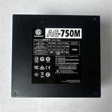 Apexgaming AG-750M 750W Modular ATX Power Supply, 80 Plus Gold, 1 Fan, Black picture