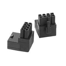 8P 90 Degree Angled Power Adapter Steering Connector for Desktop Graphics Card picture